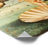 Sandro Botticelli De geboorte van Venus Fine Art Poster (Hoek)