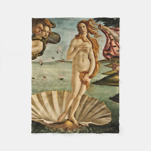 Sandro Botticelli - De geboorte van Venus Fleece Deken (Voorkant)