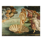 Sandro Botticelli - De geboorte van Venus Foto Afdruk (Voorkant)