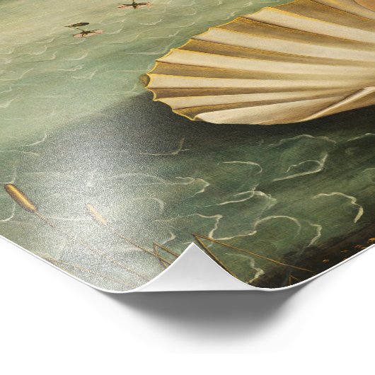 Sandro Botticelli - De geboorte van Venus Foto Afdruk (Hoek)