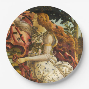 Sandro Botticelli "De Geboorte van Venus - Hora" P Papieren Bordje