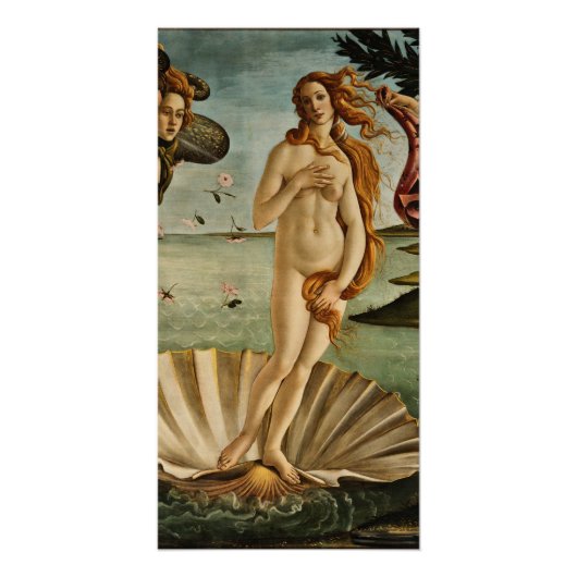Sandro Botticelli - De geboorte van Venus Perfect Poster (Voorkant)