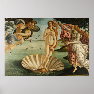 Sandro Botticelli - De geboorte van Venus Poster