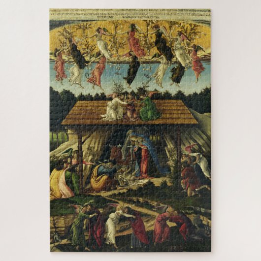 Sandro Botticelli - De Mystieke Geboorte - Fijne K Legpuzzel (Verticaal)