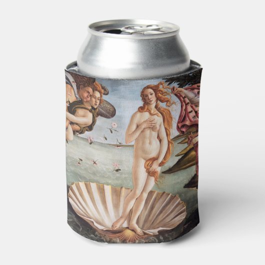 Sandro Botticelli - geboorte van Venus Blikjeskoeler (Blikje Voorkant)