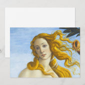 Sandro Botticelli - geboorte van Venus Close-up Bedankkaart (Voorkant / Achterkant)