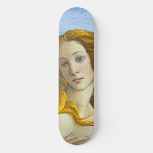Sandro Botticelli - geboorte van Venus Close-up Skateboard (Voorkant)