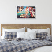 Sandro Botticelli - geboorte van Venus - fijne kun Canvas Afdruk (Insitu (Slaapkamer))