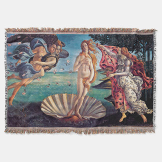 Sandro Botticelli - geboorte van Venus - fijne kun Deken