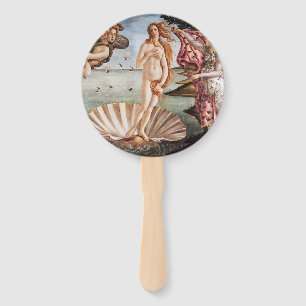 Sandro Botticelli - geboorte van Venus Handwaaier