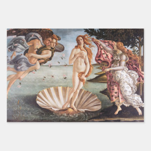 Sandro Botticelli - geboorte van Venus Inpakpapier Vel