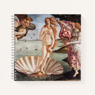Sandro Botticelli - geboorte van Venus Notitieboek