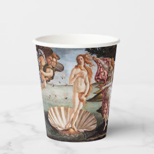Sandro Botticelli - geboorte van Venus Papieren Bekers