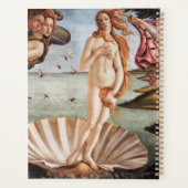 Sandro Botticelli - geboorte van Venus Planner (Achterkant)