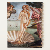 Sandro Botticelli - geboorte van Venus Planner (Achterkant)