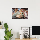Sandro Botticelli - Geboorte van Venus Poster (Thuiskantoor)