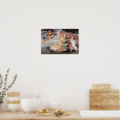 Sandro Botticelli - Geboorte van Venus Poster (Keuken)