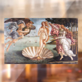 Sandro Botticelli - geboorte van Venus Raamsticker (Vel 2)