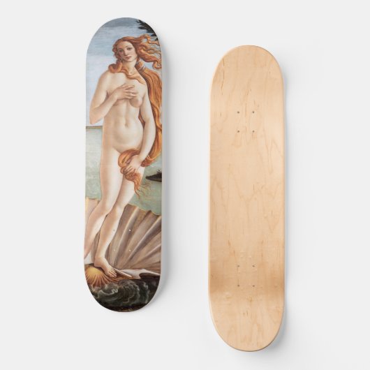 Sandro Botticelli - geboorte van Venus Skateboard (Voorkant)