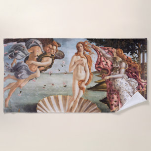Sandro Botticelli - geboorte van Venus Strandlaken