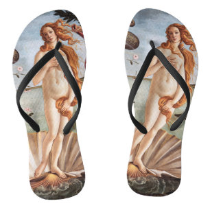 Sandro Botticelli - geboorte van Venus Teenslippers