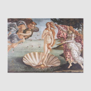Sandro Botticelli - geboorte van Venus Tissuepapier