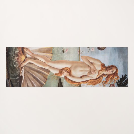 Sandro Botticelli - geboorte van Venus Yogamat (Achterkant (horizontaal))