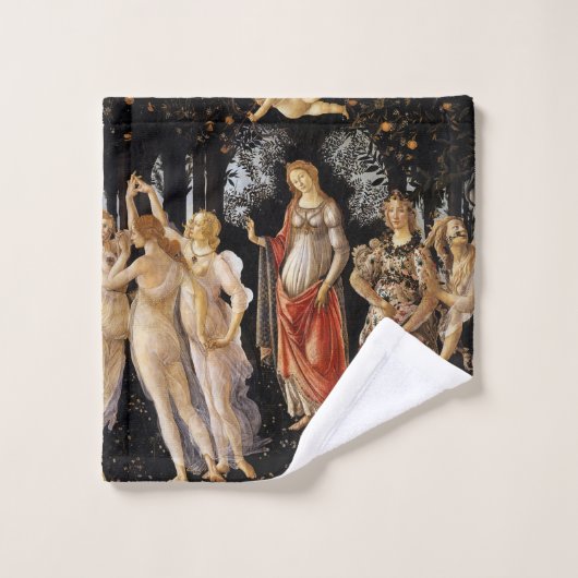Sandro Botticelli - La Primavera Bad Handdoek (Wasdoekje)