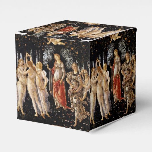 Sandro Botticelli - La Primavera Bedankdoosjes (Voorkant Zijde)