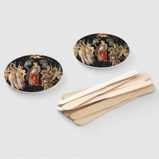 Sandro Botticelli - La Primavera Handwaaier (Niet-gemonteerd)