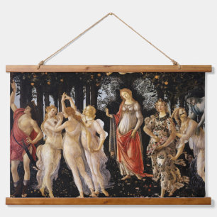 Sandro Botticelli - La Primavera Hangend Wandkleed