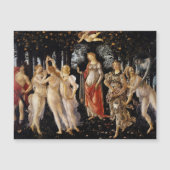 Sandro Botticelli - La Primavera Magnetic Kaart (Voorkant)