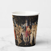 Sandro Botticelli - La Primavera Papieren Bekers (Links)