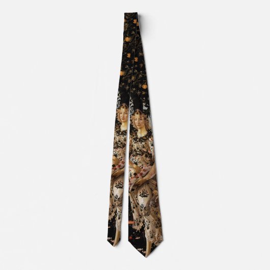 Sandro Botticelli - La Primavera Stropdas (Achterkant)