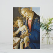 Sandro Botticelli - Maagd en kind Briefpapier (Staand voorkant)