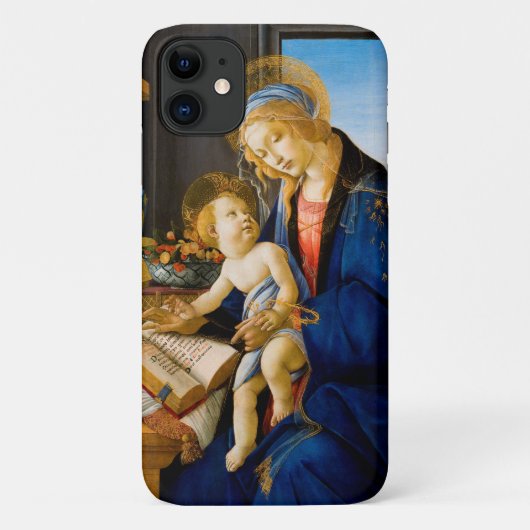 Sandro Botticelli, Maagd en Kind Case-Mate iPhone Case (Achterkant)