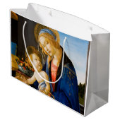 Sandro Botticelli, Maagd en Kind Groot Cadeauzakje (Achterkant Gekanteld)