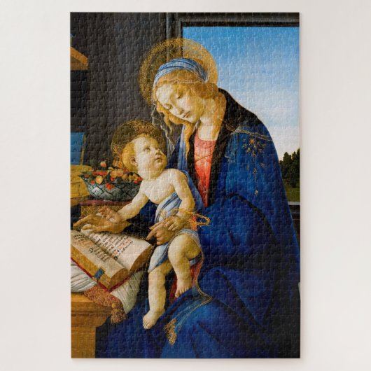 Sandro Botticelli, Maagd en Kind Legpuzzel (Verticaal)