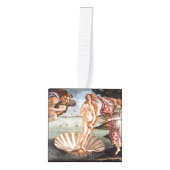 Sandro Botticelli - Meesterwerken Selectie Kubus Ornament (Voorkant)