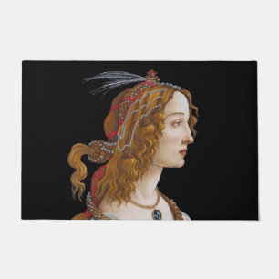 Sandro Botticelli - Portret van Simonetta Vespucci Deurmat