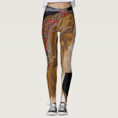 Sandro Botticelli - Portret van Simonetta Vespucci Leggings (Voorkant)