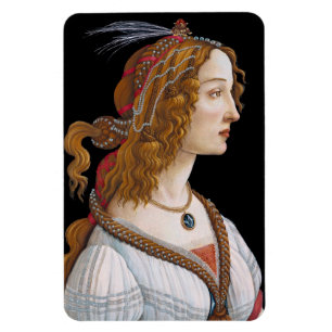 Sandro Botticelli - Portret van Simonetta Vespucci Magneet
