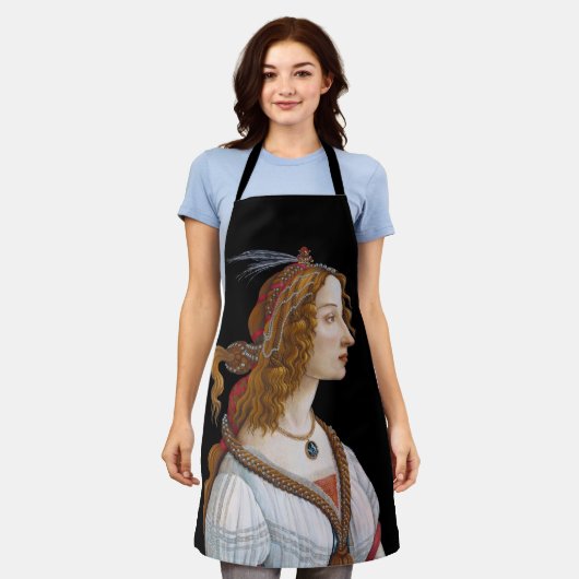 Sandro Botticelli - Portret van Simonetta Vespucci Schort (Gedragen)