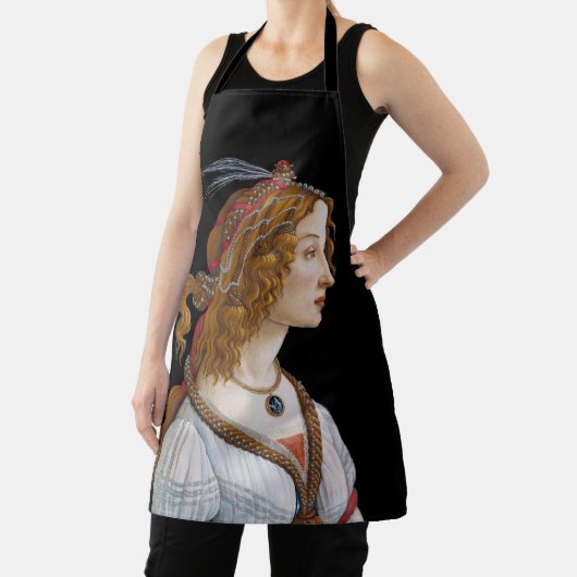 Sandro Botticelli - Portret van Simonetta Vespucci Schort (Insitu)