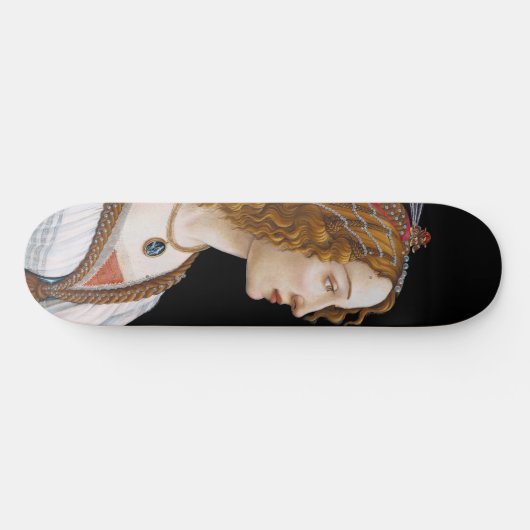 Sandro Botticelli - Portret van Simonetta Vespucci Skateboard (Horizontaal)