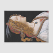 Sandro Botticelli - Portret van Simonetta Vespucci Tissuepapier (Voorkant)
