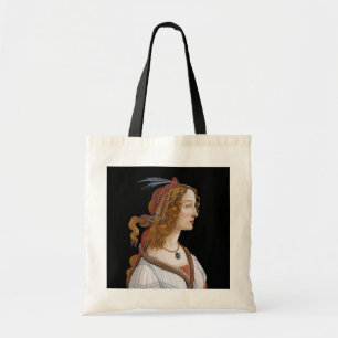 Sandro Botticelli - Portret van Simonetta Vespucci Tote Bag