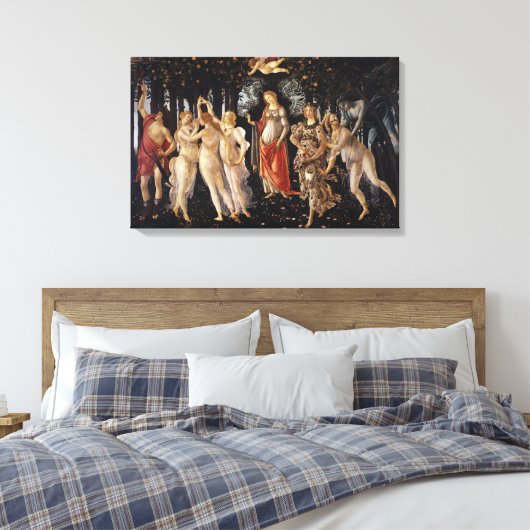 Sandro Botticelli – Primavera Canvas Afdruk (Insitu (Slaapkamer))