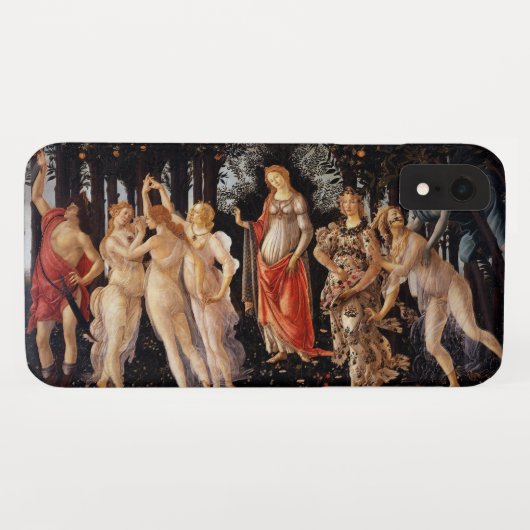 Sandro Botticelli Primavera Fijne Kunst Case-Mate iPhone Case (Achterkant (horizontaal))