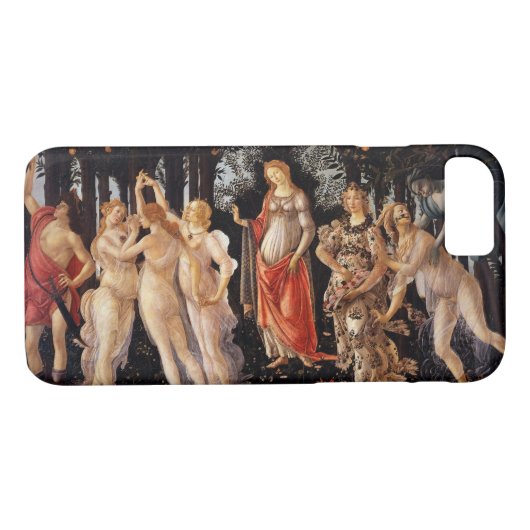 Sandro Botticelli Primavera Fine Art Case-Mate iPhone Case (Achterkant (Horizontaal))